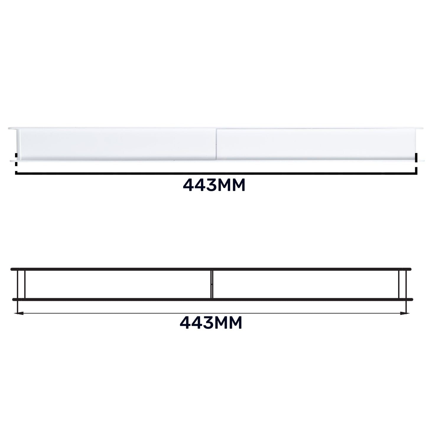 Door Louvre Vent KD 70mm—450mm
