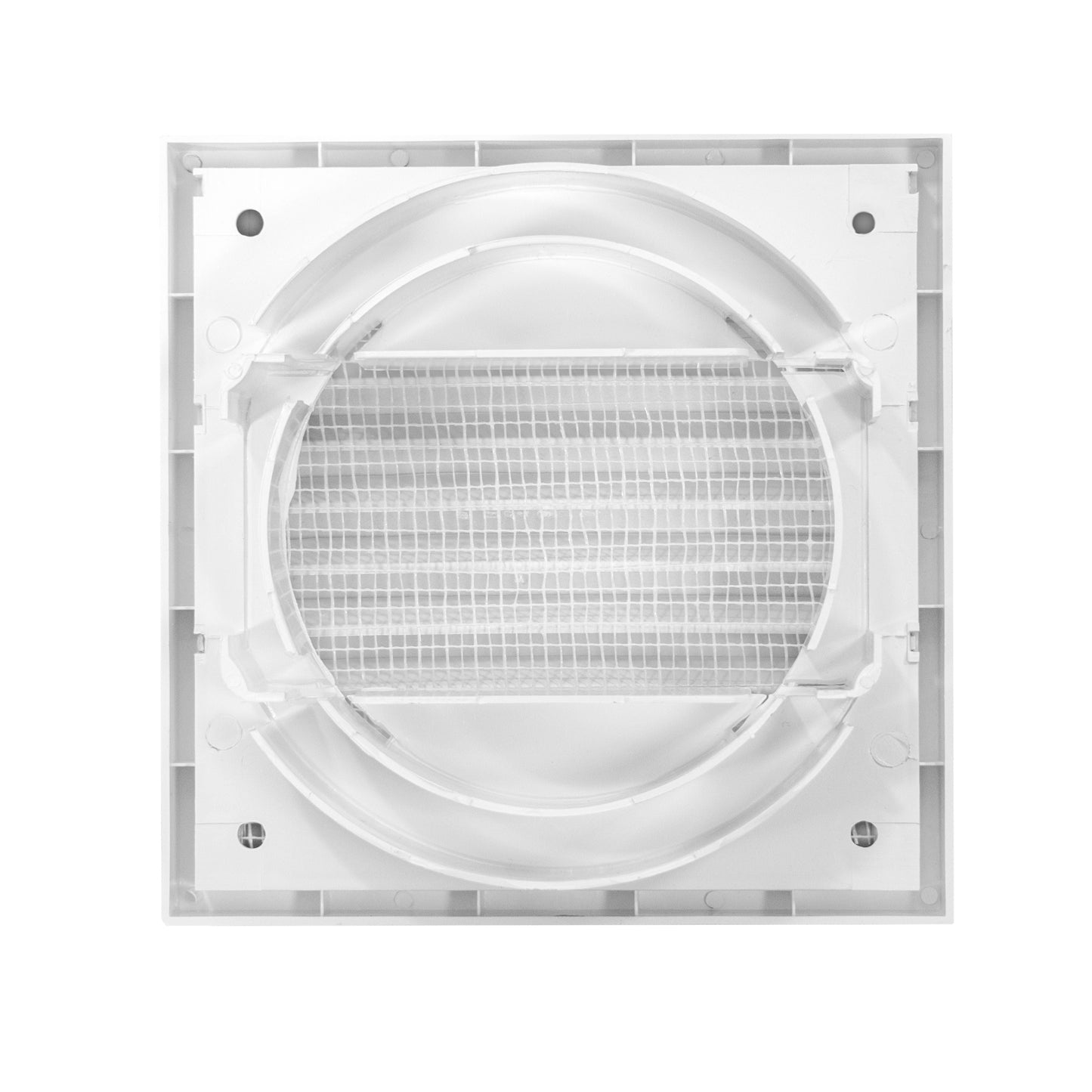 Through Wall Ventilation Kit Louvre Vent VC-KR0153 with Brown External Vent