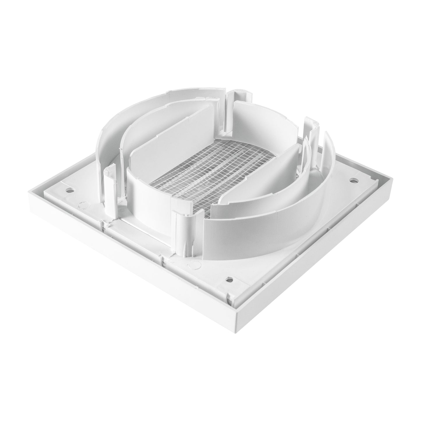 Through Wall Ventilation Kit Louvre Vent VC-KR0153 with Brown External Vent