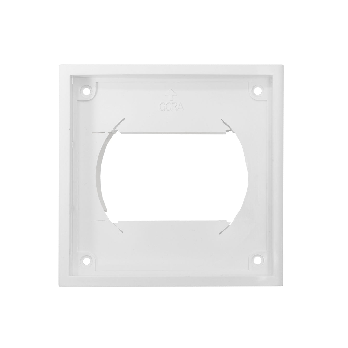 Through Wall Ventilation Kit Louvre Vent VC-KR0153 with Brown External Vent