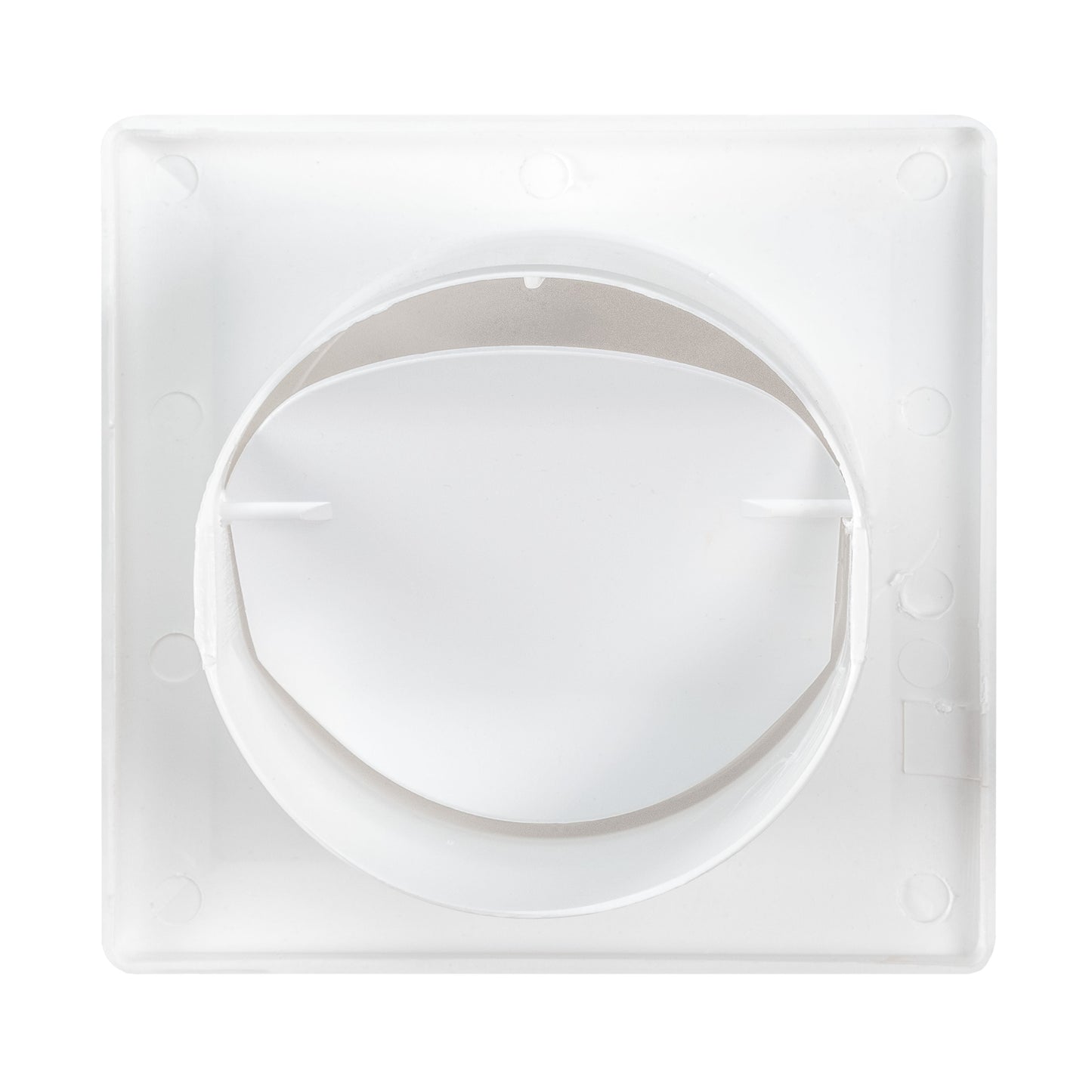 Through Wall Ventilation Kit Louvre Vent VC-KR0153 with White External Vent