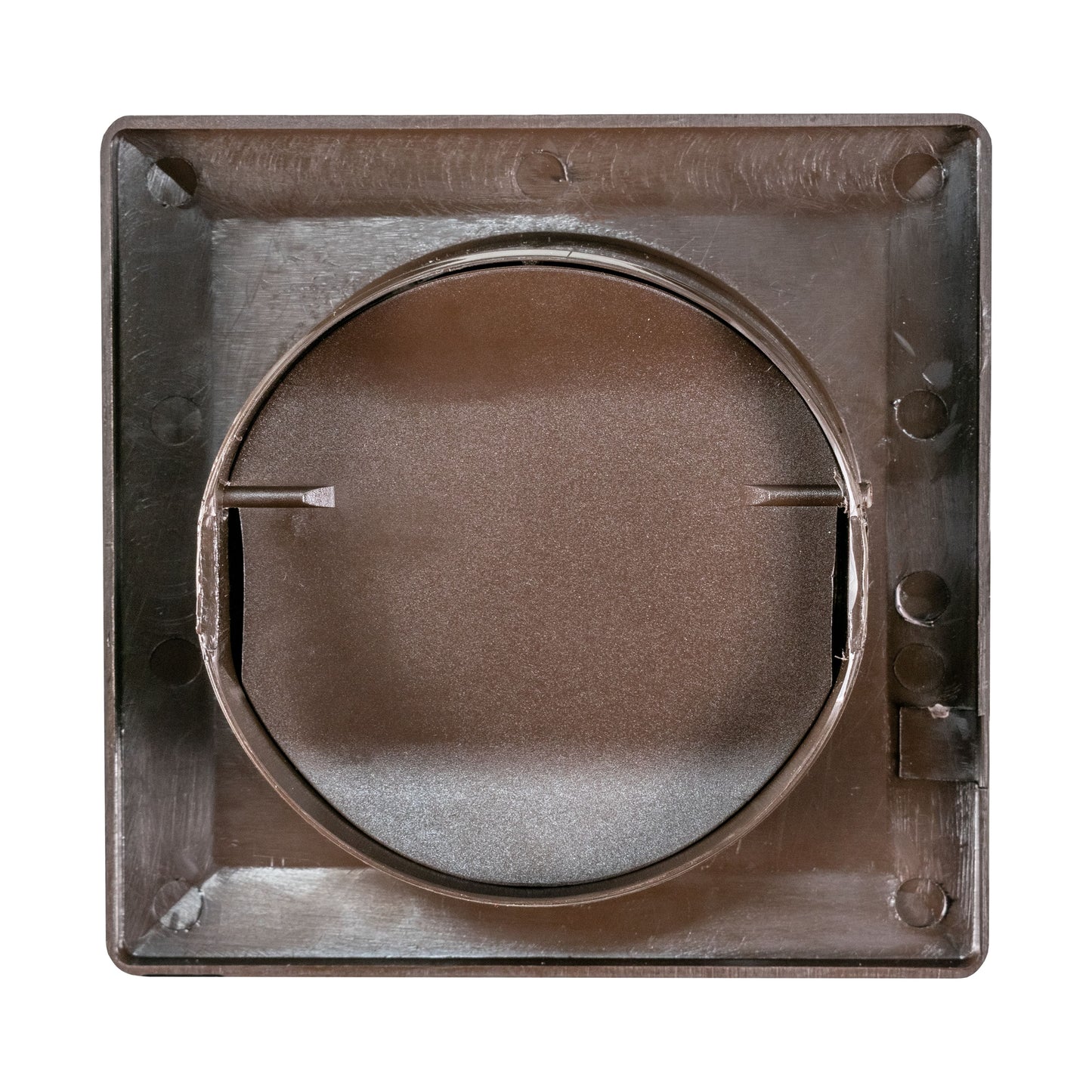 Through Wall Ventilation Kit Round Bella Vent with Brown External Vent