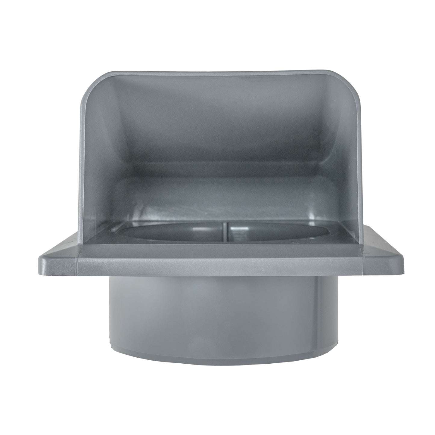 Through Wall Ventilation Kit Round Bella Vent with Graphite External Vent