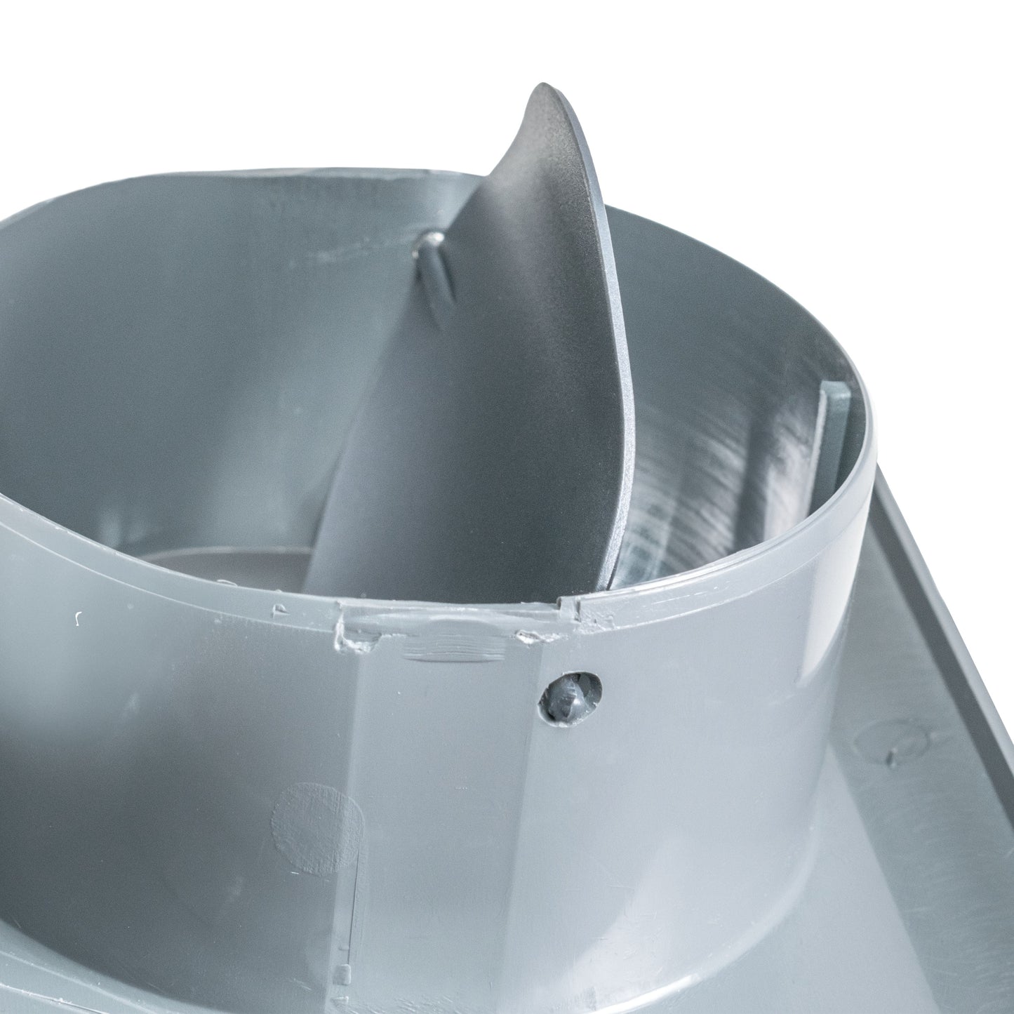 Through Wall Ventilation Kit Round Bella Vent with Graphite External Vent
