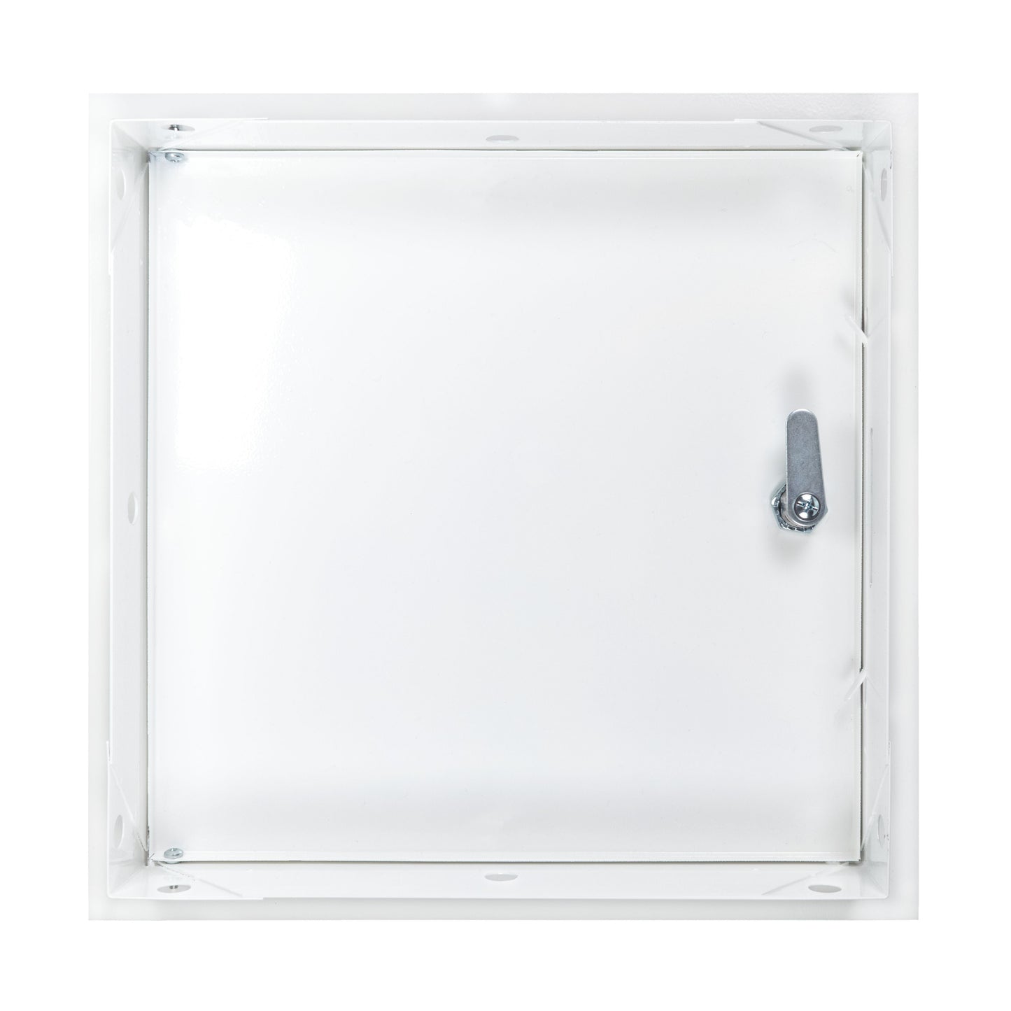 Access Panel Door Metal With Lock, White 300mm x 300mm