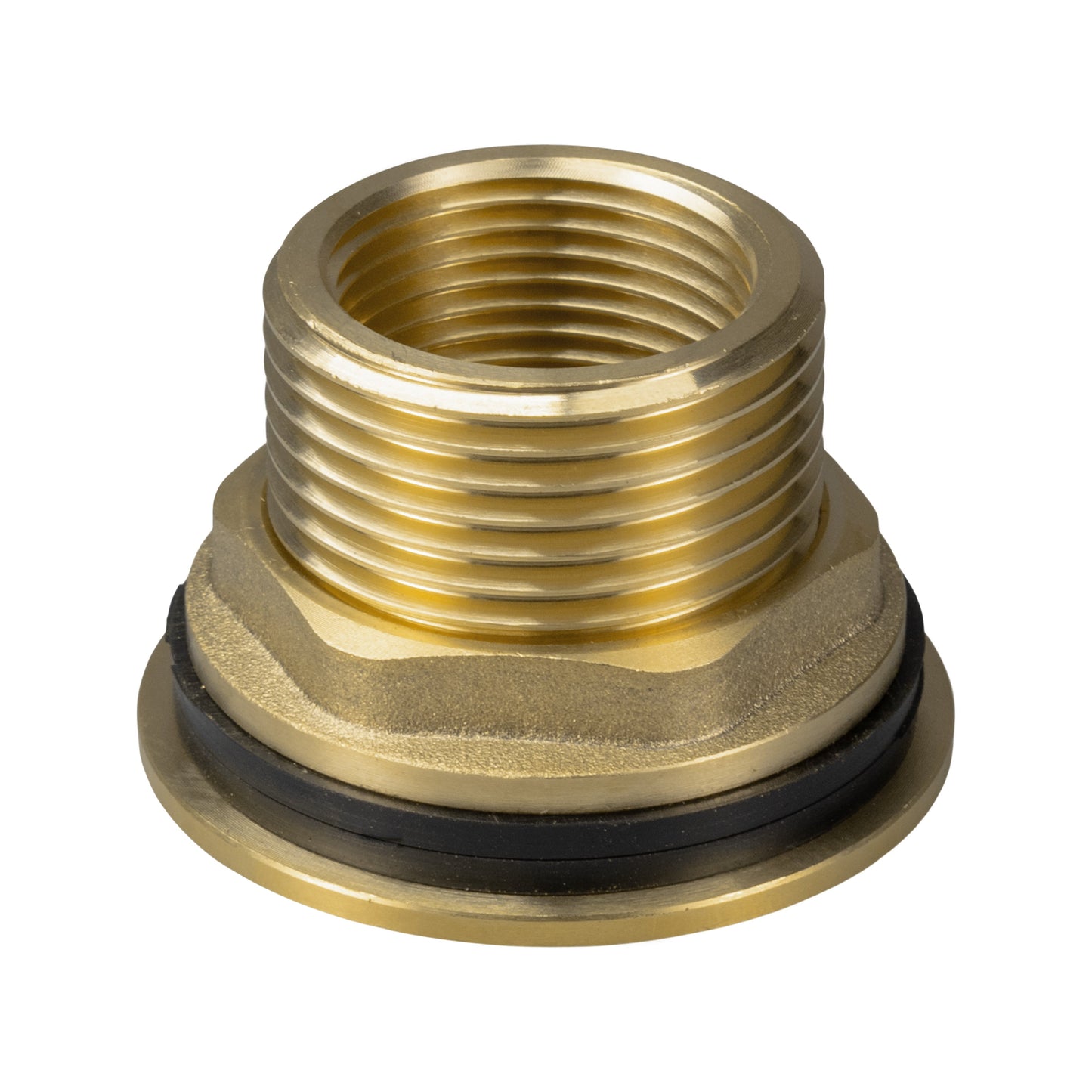 Water Butt Brass Kit 3/4" with Lever Tap Hose Barb and Side Lock