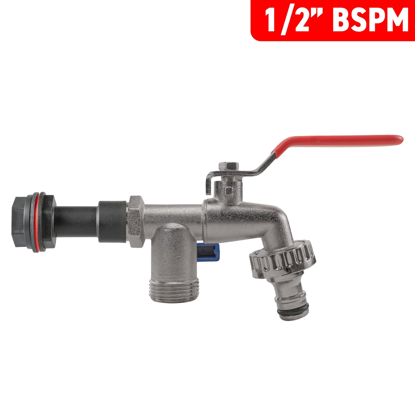 Water Butt Extension Kit 1/2" with Double Tap