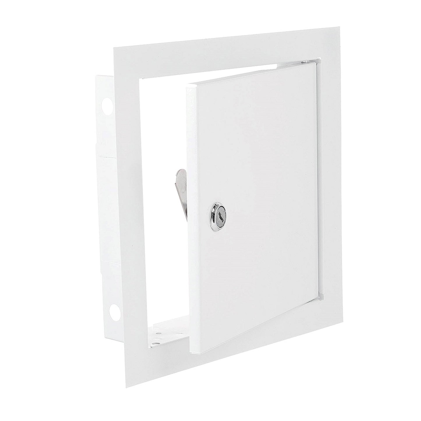 Access Panel Door Metal With Lock, White 200mm x 250mm