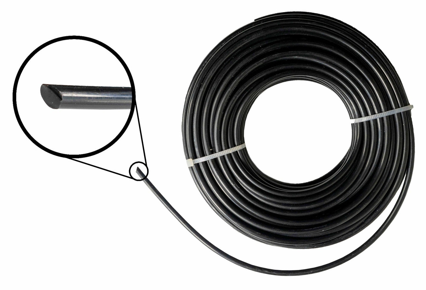Strimmer Line Black Round 2mm x 15m
