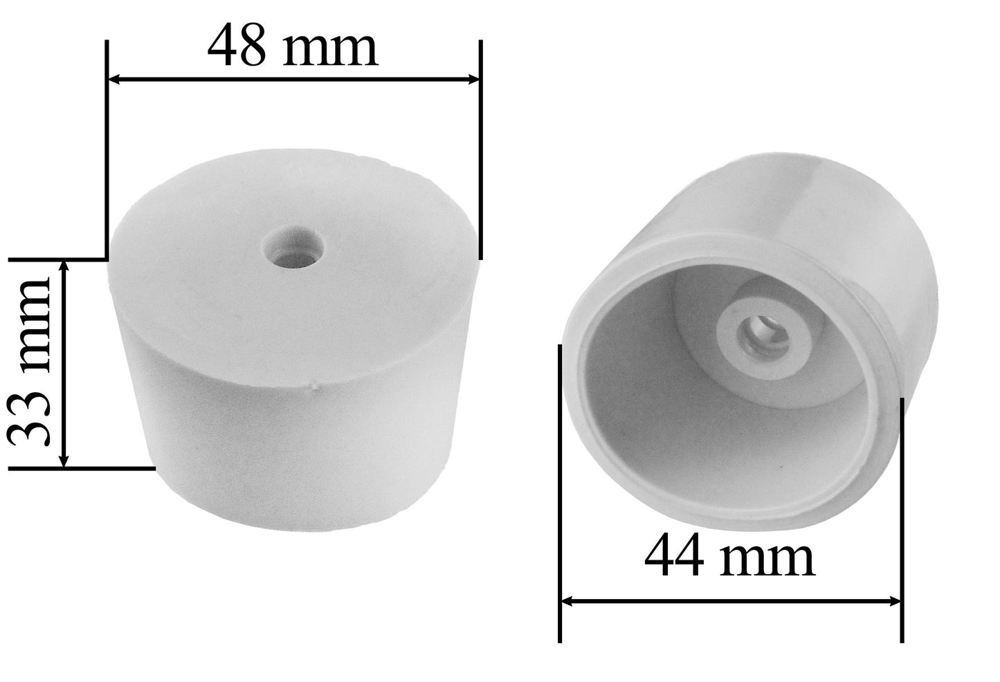 Demijohn Rubber Bung 48/44mm