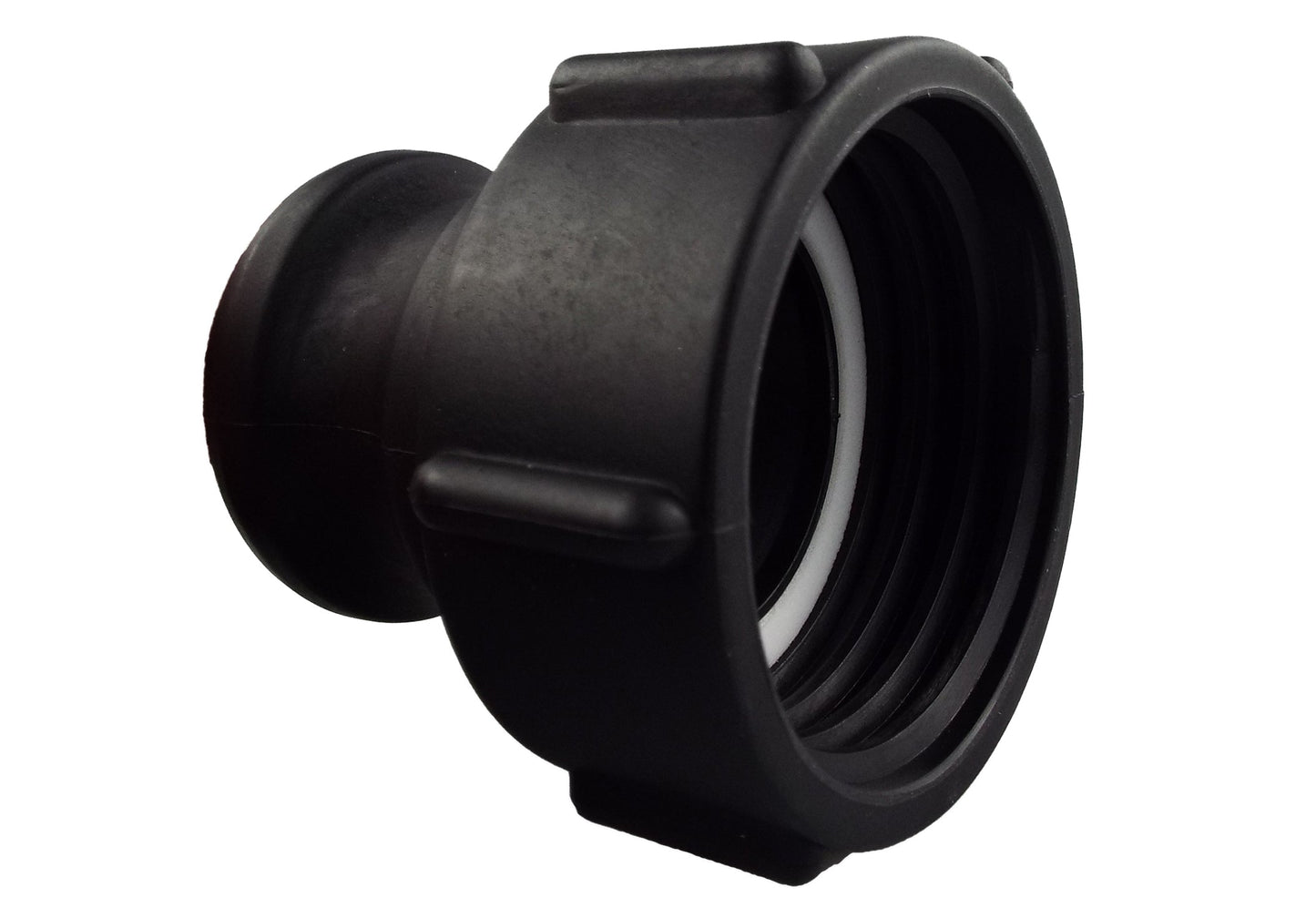 IBC 2” S60X6 Valve with IBC S60X6 – 1.5” Camlock Fitting and 1.5” Type D Camlock