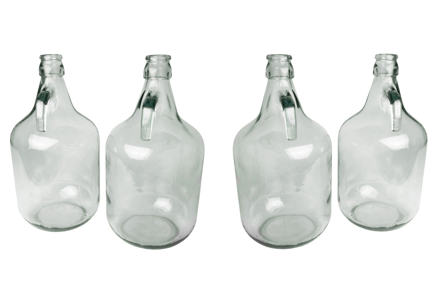 Glass Demijohn 5L 4 Pack Plain