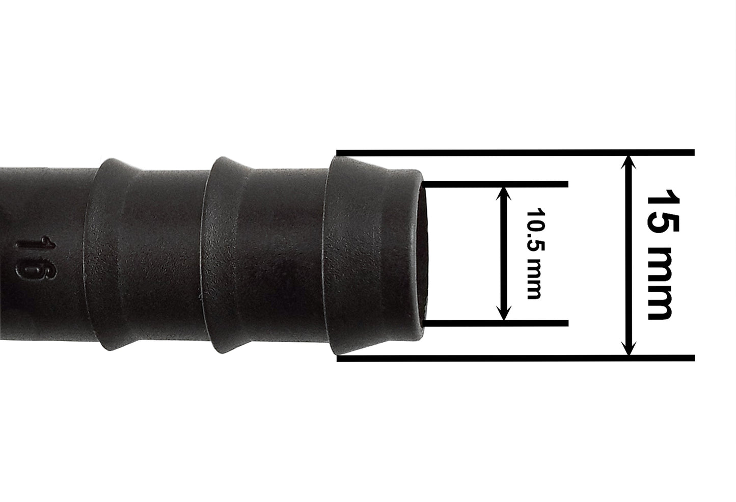 Mix 1/2" Barb Connectors HOZ15