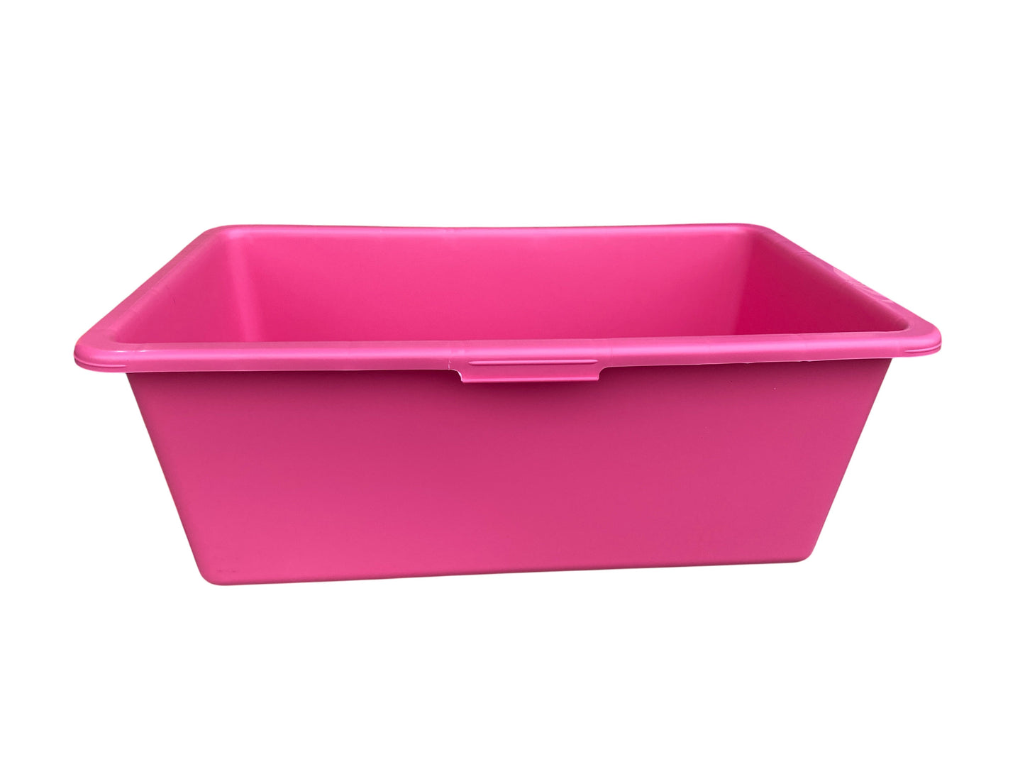 Pink Dog Bath with Drain Valve (Black) and Stand