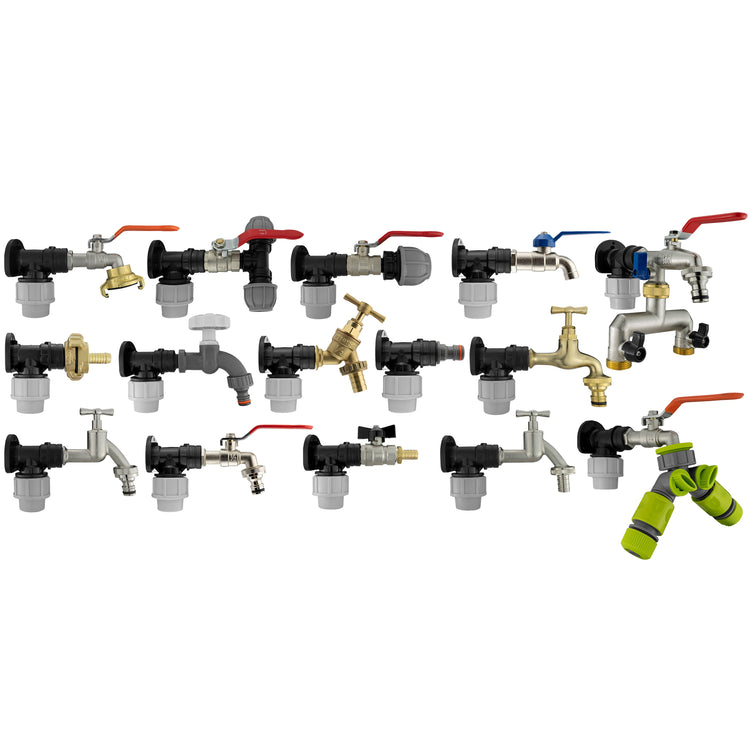 MDPE Wall Flange Kit 20mm