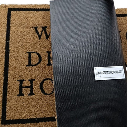 Doormat 60cm x 40cm - 'If You Bring Beer You Are Welcome Here!'