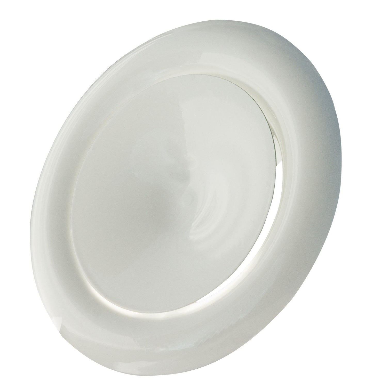 White ABS Extract Ceiling Valve 100mm