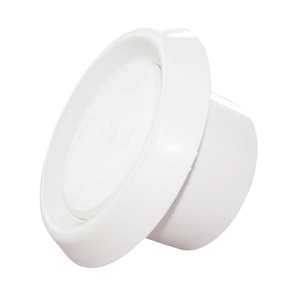 White ABS Extract Ceiling Valve 100mm