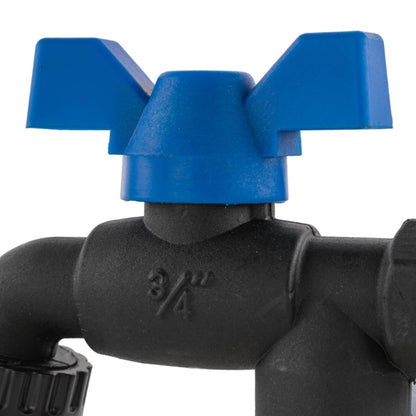 Garden Double Bib Tap 1/2" BSPM + Geka Type Claw Outlet