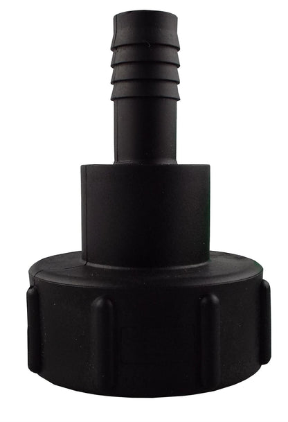 IBC 2" S60X6 Thread Valve with S60X6 to 3/4" Hose Tail