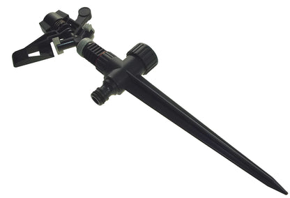 Pulsating Lawn Sprinkler on Spike - White Line