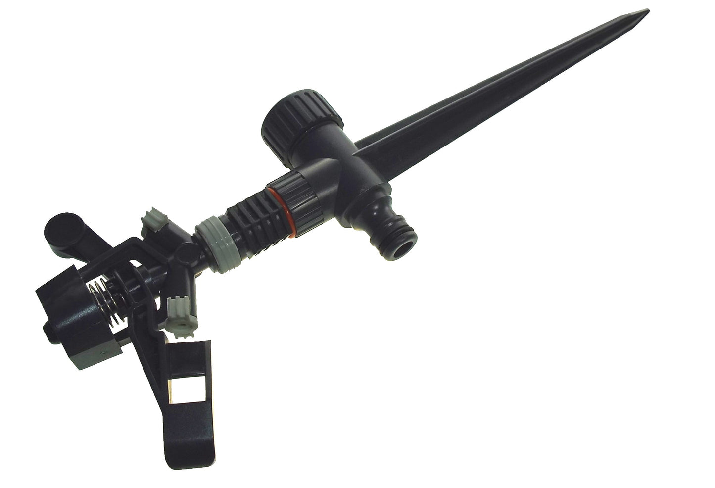 Pulsating Lawn Sprinkler on Spike - White Line