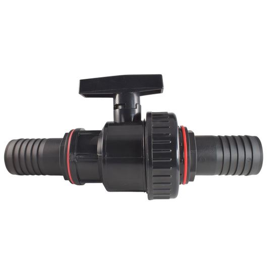 Full Flow Single Union Ball Valve 4"BSPF with 100mm Barb Connector Kit