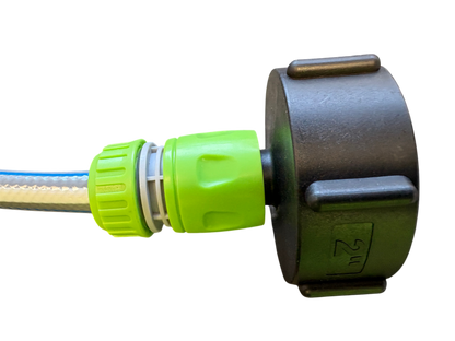 IBC Flexi Connection Kit Grey Hose with Lime Multi-Sprayer