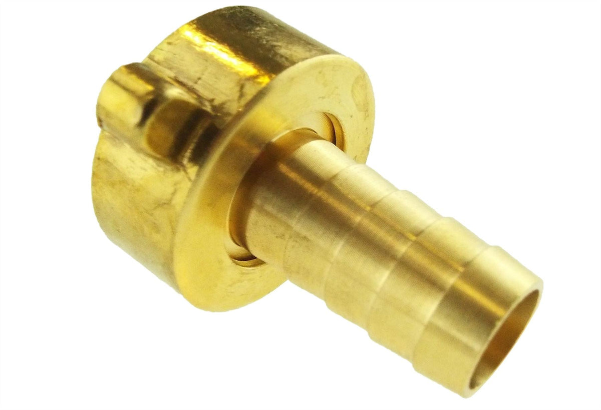 Brass Swivel Reducing Joiner 32mm - 25mm Barb