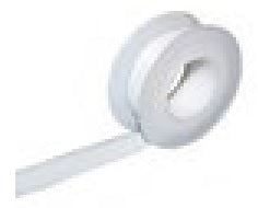 32mm MDPE Wall Flange with Nylon Tap Barb/Quick Connect and PTFE Tape