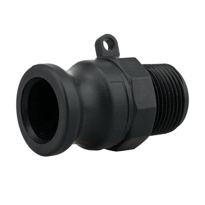 Stainless Steel Ball Valve 4" BSP + 100mm Barb + Camlock Type F