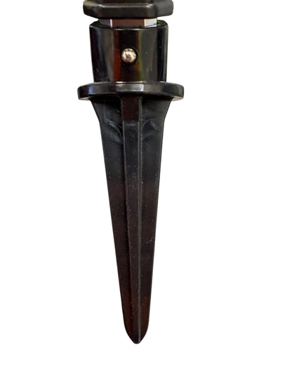 Aluminium Garden Sprinkler Tripod Stand 55-105cm Spiked Feet