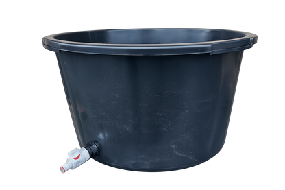 65L Round Tub with Drain Valve