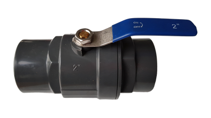PP 2" BSPF Stopcock with Stainless Steel Ball Valve and Handle