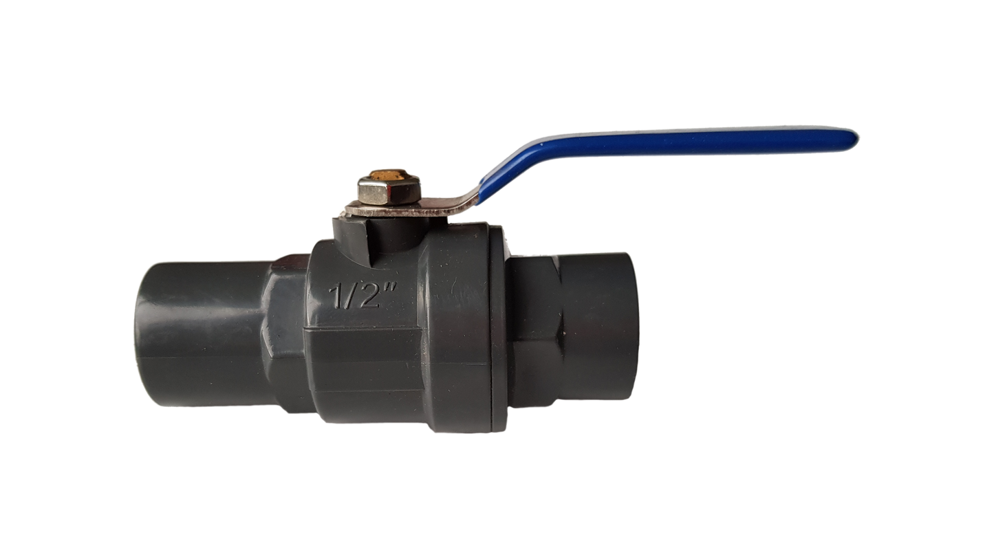 PP 2" BSPF Stopcock with Stainless Steel Ball Valve and Handle