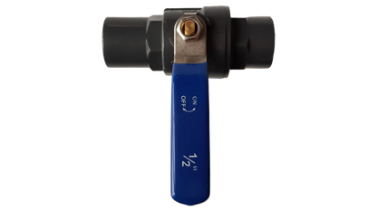 PP 2" BSPF Stopcock with Stainless Steel Ball Valve and Handle