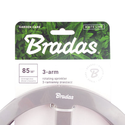 Bradas 3-Arm Revolving Sprinkler White Line