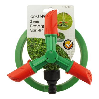Cost Wise 3-Arm Revolving Sprinkler