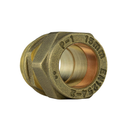 MDPE Tee 20mm - Valve - 15mm Copper Fitting Kit