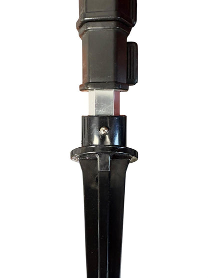 Aluminium Garden Sprinkler Tripod Stand 55-105cm Spiked Feet