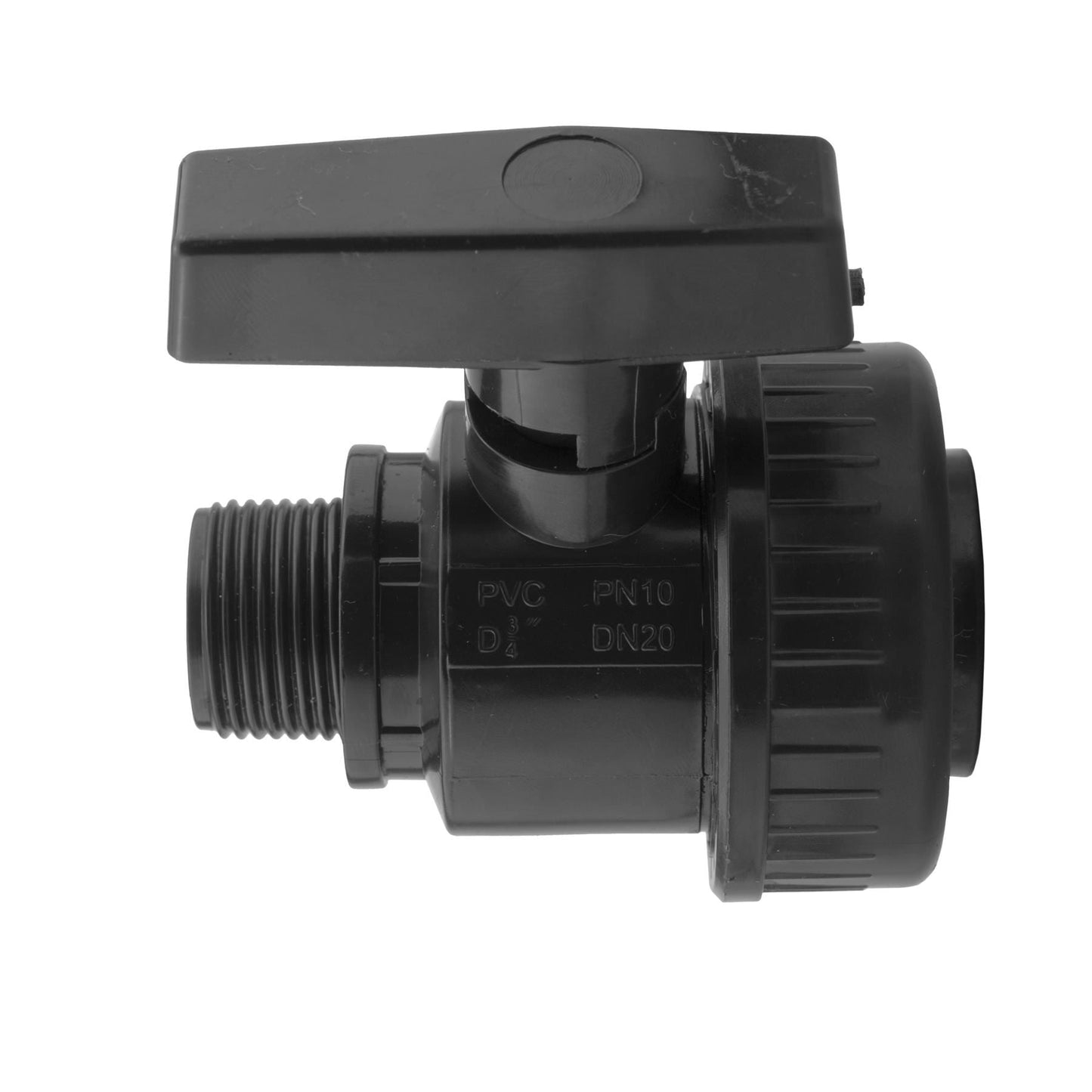 Swivel IBC Extender + Valve + MDPE 20mm Tee