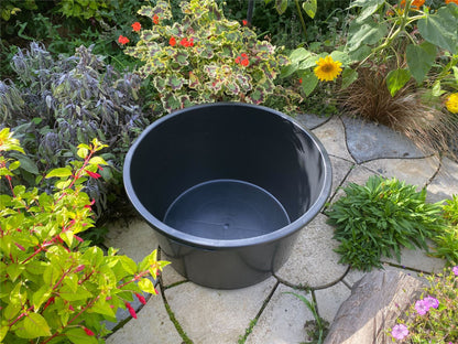 90L Round Tub with Drain Valve