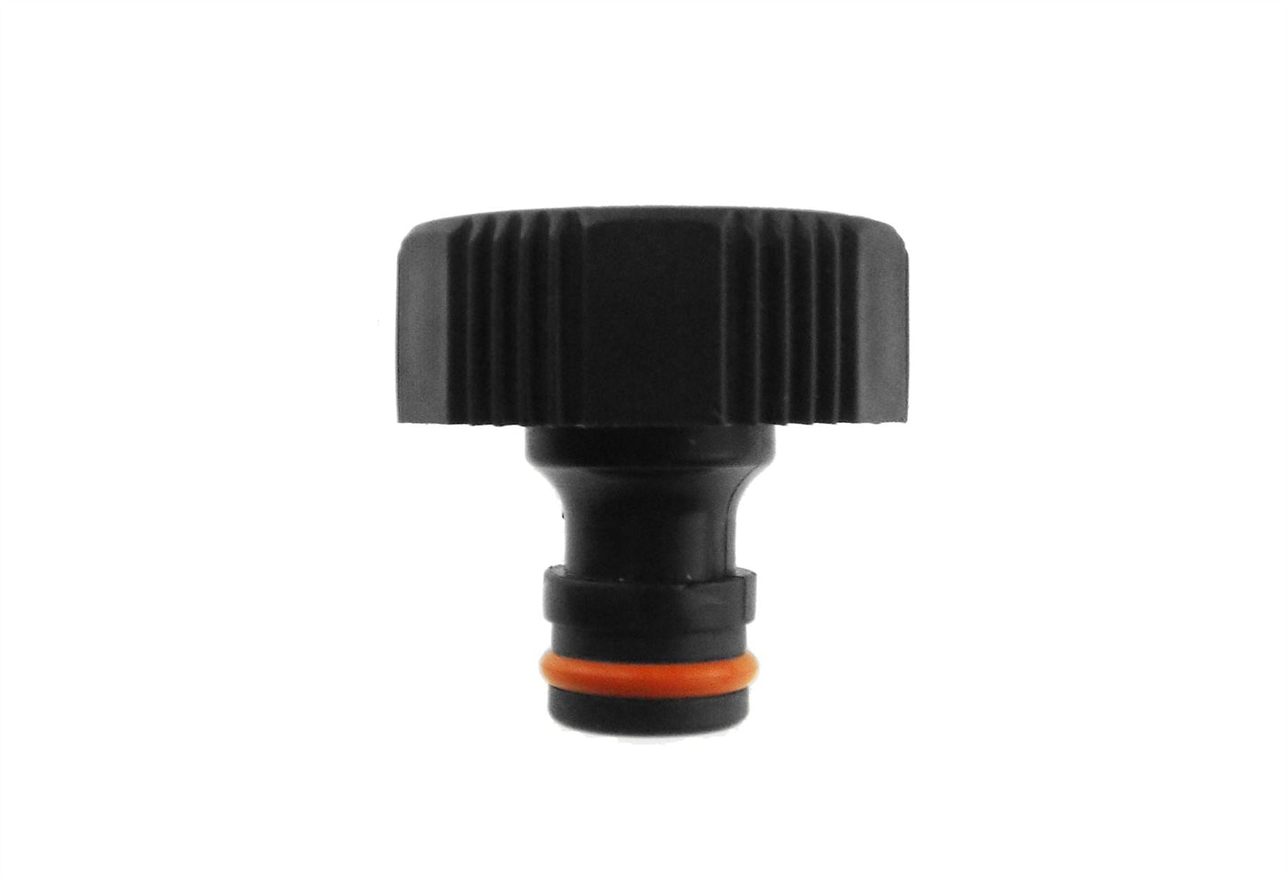 32mm MDPE Wall Flange with Nylon Tap Barb/Quick Connect and PTFE Tape