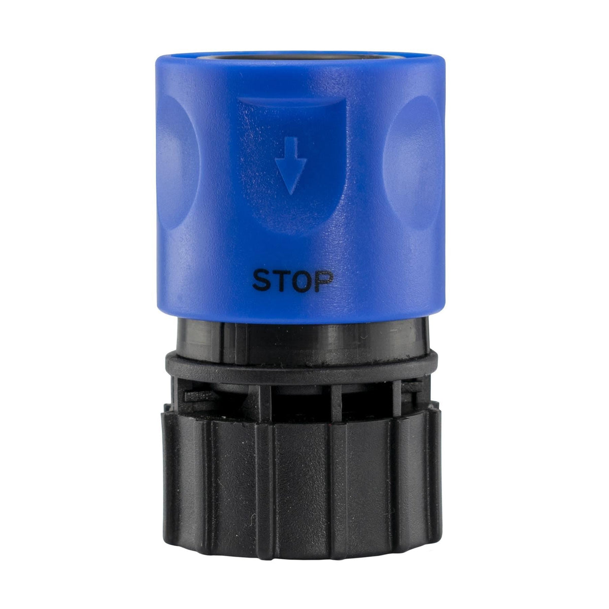 Water Butt Connector 3/4" BSP with Blue Female Hose Connector - 3/4" BSPF Thread