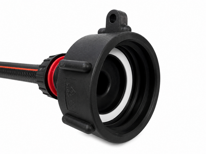 IBC Flexi Connection Kit Black Hose with Black Orange Multi-Sprayer