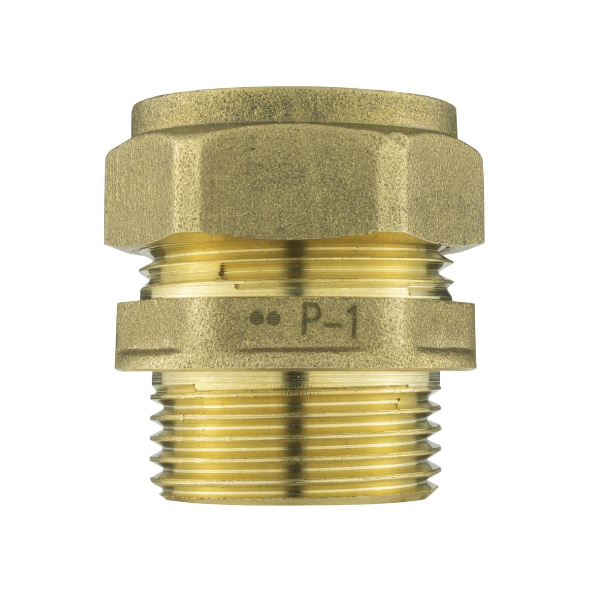 Ball Valve Lever 3/4" BSPF with 2 x Brass Compression 22mm Outlets