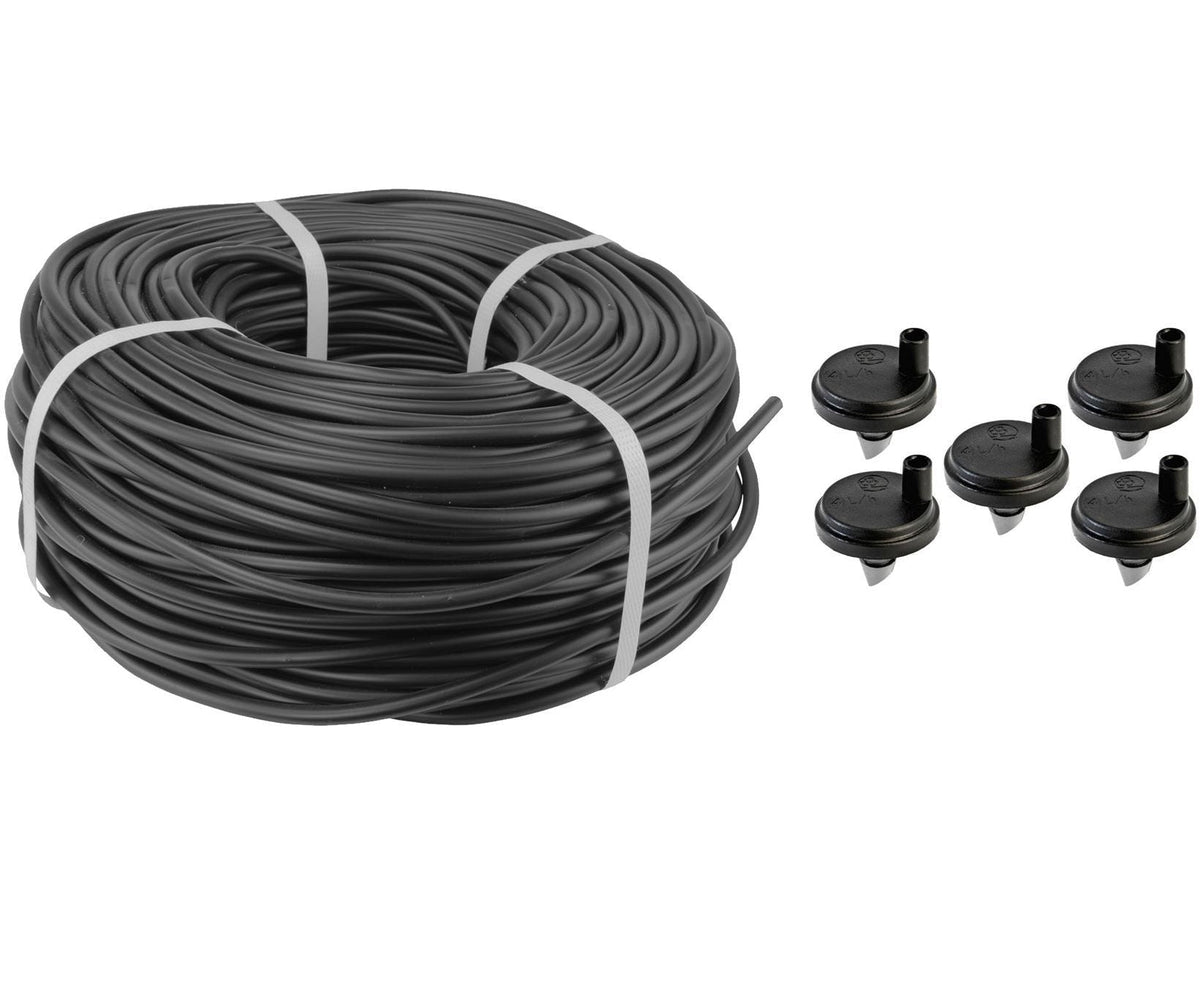 Micro Irrigation Pipe 4mm/7mm with Agri-Drip 4L/HR Drippers