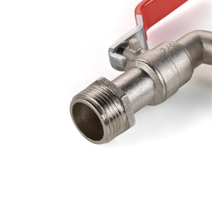 Garden Lever Tap 3/4" BSP With Geka Type Claw Outlet