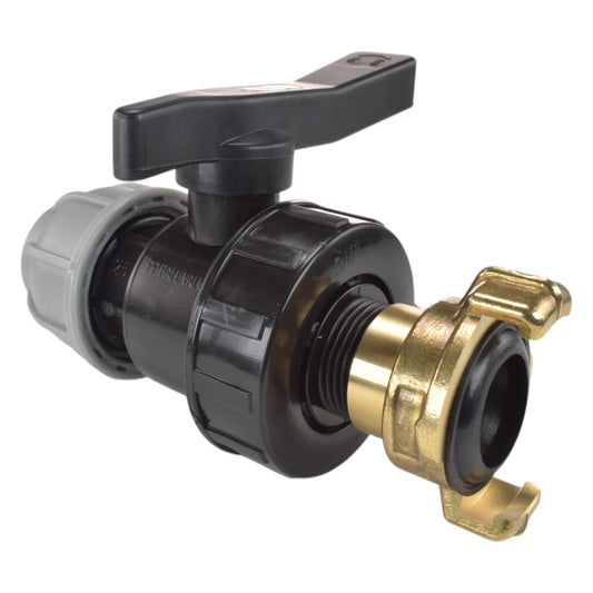 32mm MDPE Valve + Geka Type Claw Outlet