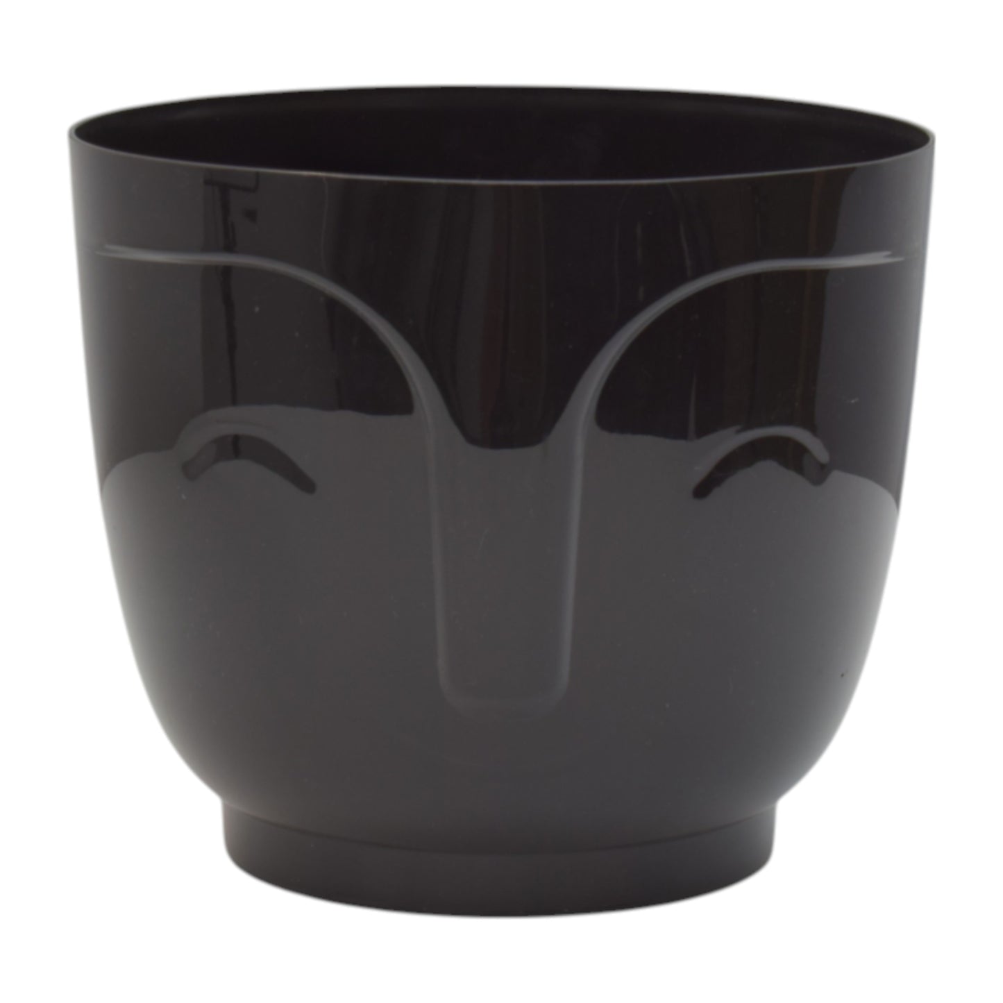 Atena Pot Without Hole 165mm Black